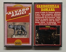 mc Alvaro Amici musicassette NUOVE stornelli romaneschi carrozzella romana