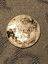 Moneta 6 Kreuzer 1848
