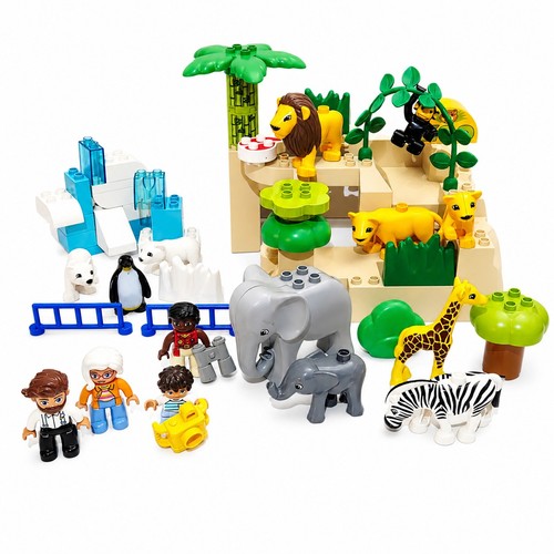 Lego duplo zoo - habitat, con