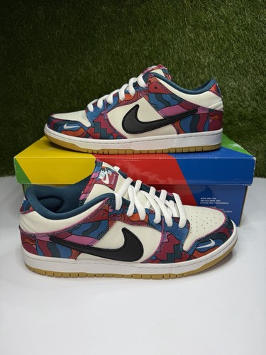 Nike dunk low parra - nike, sb