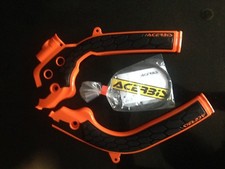 ACERBIS PROTEZIONI TELAIO ORG/BLK ADATTE PER KTM SXF 250 350 400 450 505 525 2016-2018  
