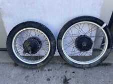 COPPIA CERCHI CERCHIONI MOTO CROSS 3.00-21" 4.00-18 (NR205)