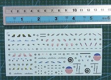 decalcomanie 1/700 aerei