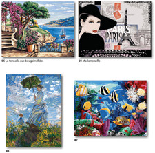 canovaccio MARGOT Art. 152 mezzopunto cm 60x80 mezzo punto (senza matassine)