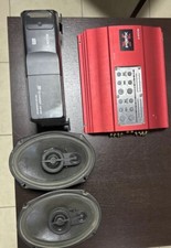 Kit Amplificatore E Lettore  Cd Sony + Casse Jensen 190. 