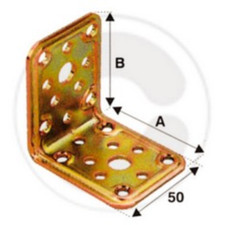 piastra giunzione angolare