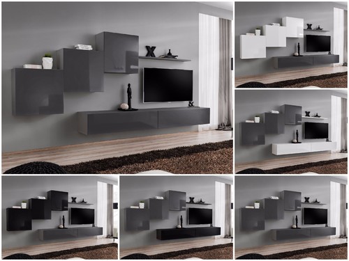 Mobile salotto anbauwand - da,