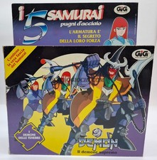 Cinque samurai troopers - i,