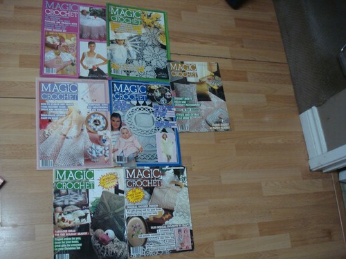 Magic crochet magazines lot - magic, of