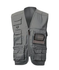 Gilet sport multitasche - sport, grigio
