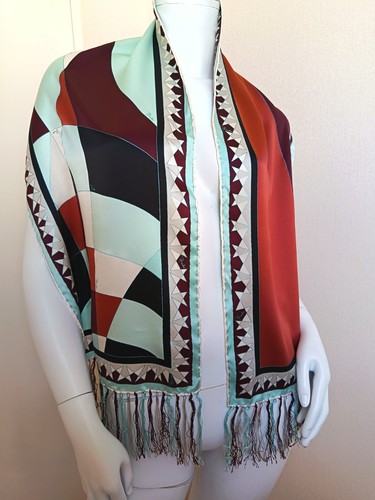 étole emilio pucci - emilio, soie