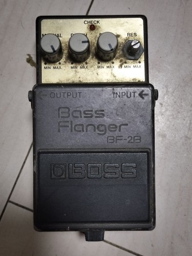 Boss bass flanger - bf-2b, effect