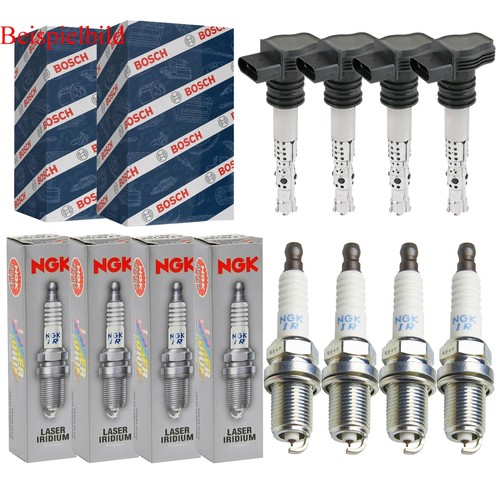 Bosch bobina 4x - +, iridio