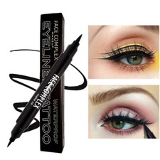 EYELINER TATTOO WATERPROOF FACE COMPLEX 2177 LIQUIDO DOPPIA PUNTA MAKE-UP OCCHI