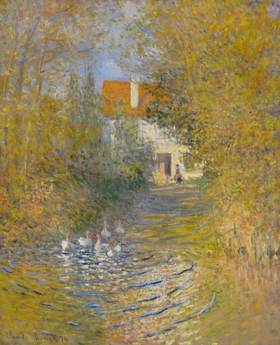 The geese 1874 - 1874,, claude