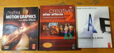 ADOBE AFTER EFFECTS Books (Lot