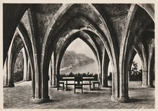 C2- Cp Cartolina RAVELLO Villa Cimbrone La Cripta - Fg Nvg