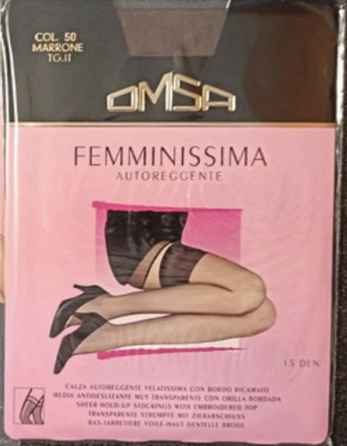 Autoreggenti vintage omsa - autoreggenti,