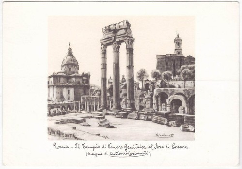 Roma tempio di - -, venere