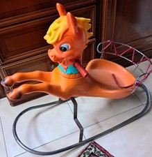 Giocattoli d’ Epoca - CAVALLINO A DONDOLO anni 60 - Ditta CANOVA Padova