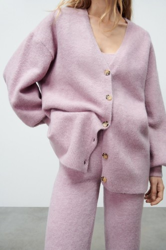 Cardigan zara maglia oversize - cardigan,