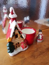 Casetta Vaso Casa Babbo Natale