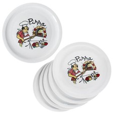 Set 6 piatti pizza Mario XXL