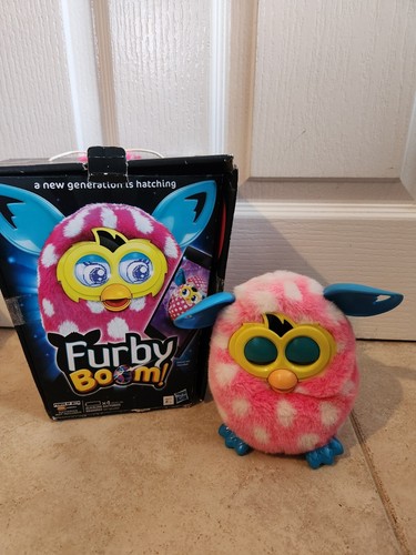 Hasbro furby boom pink white - furby,