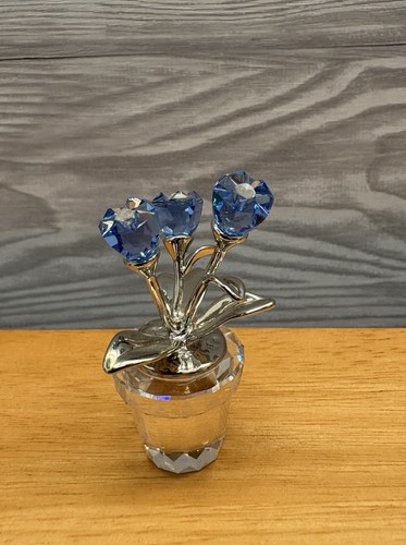 Swarovski crystal blue forget - swarovski,