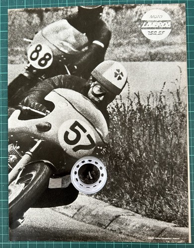 Rara pubblicità moto - rara, laverda