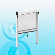 ZANZARIERA ZANZARIERE A MOLLA CON CASSONETTO QUADRO SU MISURA MADE IN ITALY