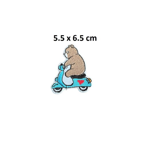 Vespa teddy bear riding - vespa,