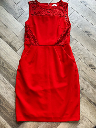 Whistles abito rosso floreale