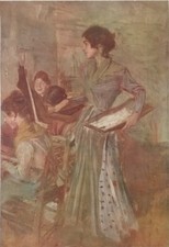 Antica stampa colori anni 30