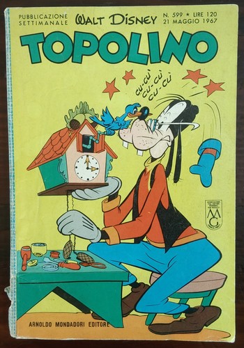 Topolino libretto 599 - libretto, ottimo