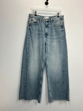 Jeans donna Zara gamba larga