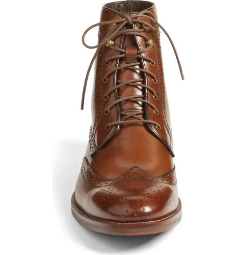 Stivaletti stringati brogue - , a