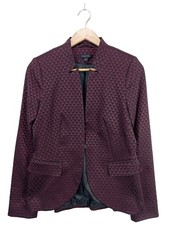 COMMA Blazer corto Donna Blazer Taglia IT 40 lilla stile casual