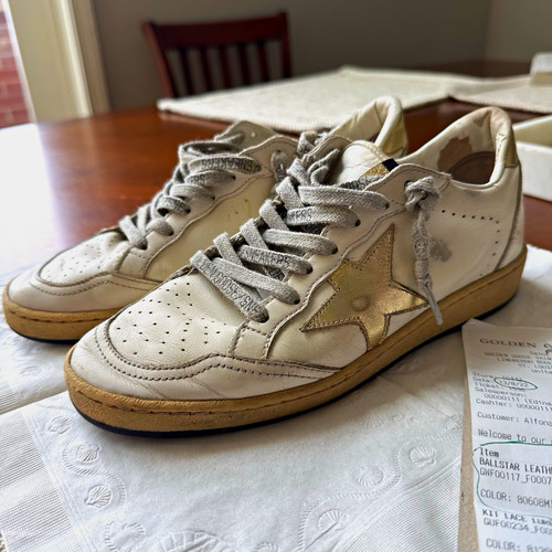Golden goose ball - golden, gold