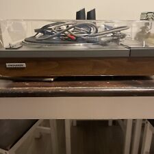 Pioneer PL-112D giradischi trasmissione a cinghia vintage 1976 + cartuccia AT. Made In Japan.