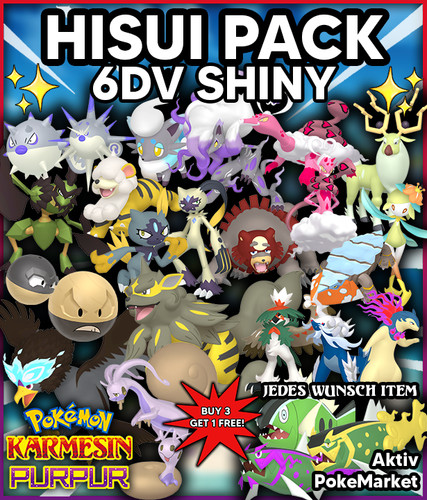 Hisui pack shiny - shiny, ✨