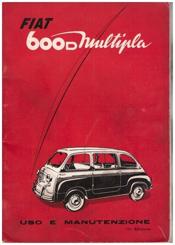 Fiat 600 multipla 1962 - fiat,