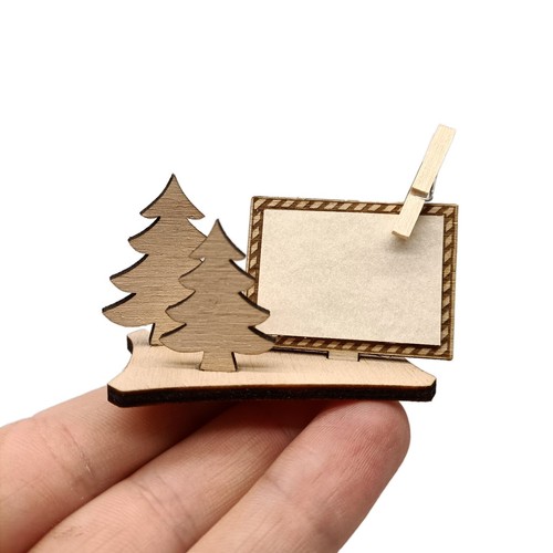 Porta prezzi legno set - prezzi,