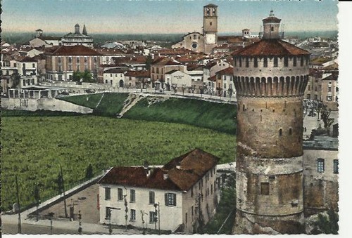 Vecchia cartolina lodi - vecchia,