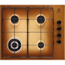 CON DIFETTI ELECTROLUX O-EGS6414T PIANO COTTURA 60CM 4 FUOCHI TERRA DI FRANCIA