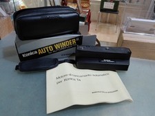 [NC] KONICA AUTO WINDER FOR AUTOREFLEX-T4 AR CON CUSTODIA SCATOLA E MANUALE