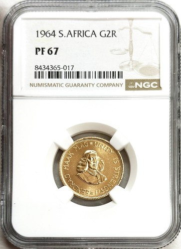 1964 oro sudafrica rand - sudafrica, jan