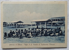 Cartolina Bibione San Michele al Tagliamento (Venezia) anni 40-50 Solarium