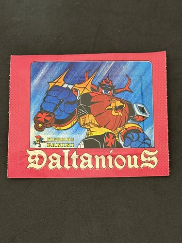 Bustina daltanious panini 1981 - daltanious,