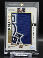 Mega Patch 2017-18 UD Premier Nikita Kucherov Loghi Commemorativi /3 Gioco Usato
